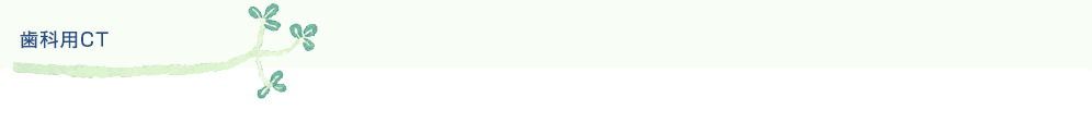 歯科用CT